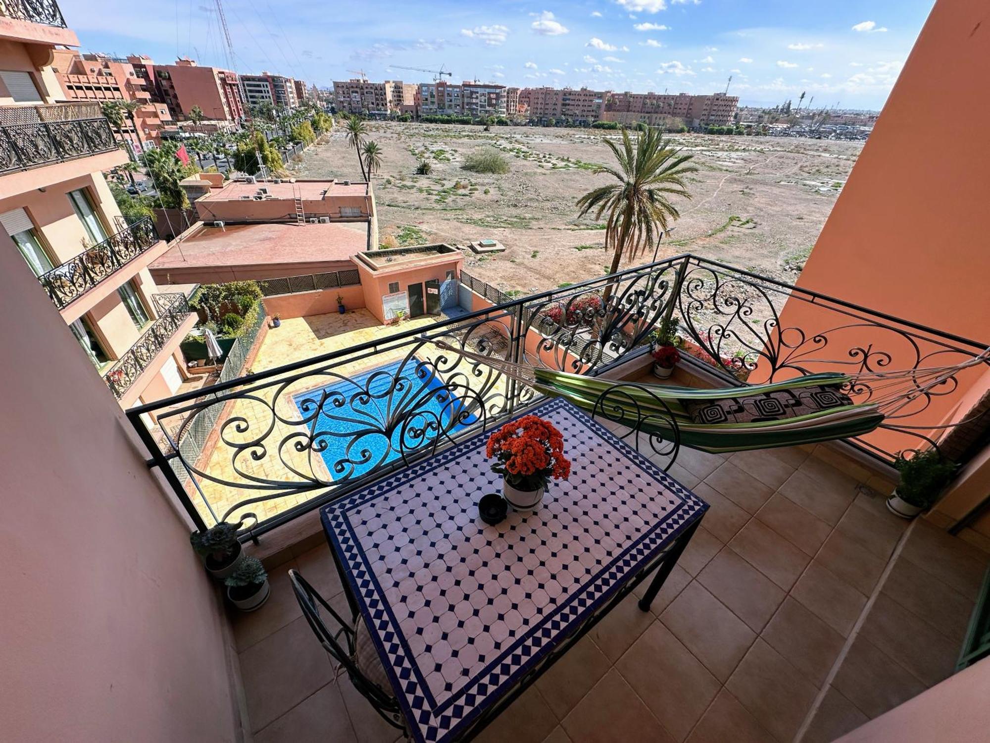 Majorelle House Vicino Ai Giardini Vista Splendida Apartment Маракеш Екстериор снимка