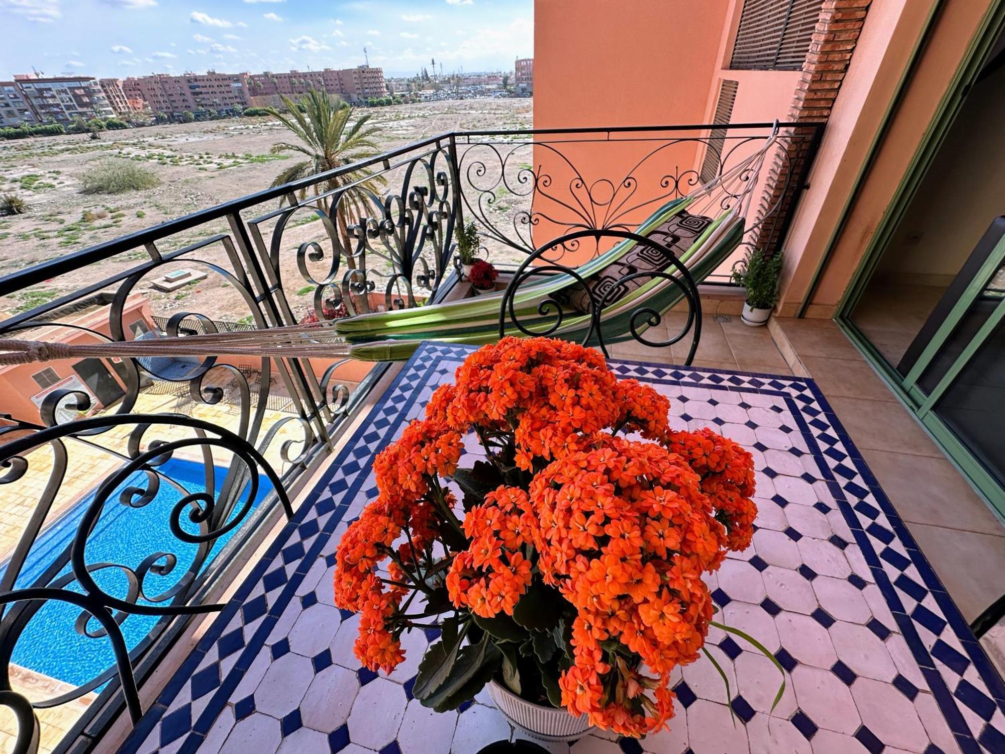 Majorelle House Vicino Ai Giardini Vista Splendida Apartment Маракеш Екстериор снимка